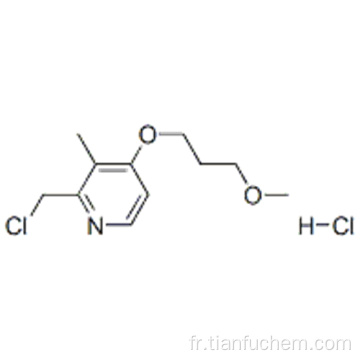 Chlorhydrate de 2-chlorométhyl-3-méthyl-4- (3-méthoxypropoxy) pyridine CAS 153259-31-5